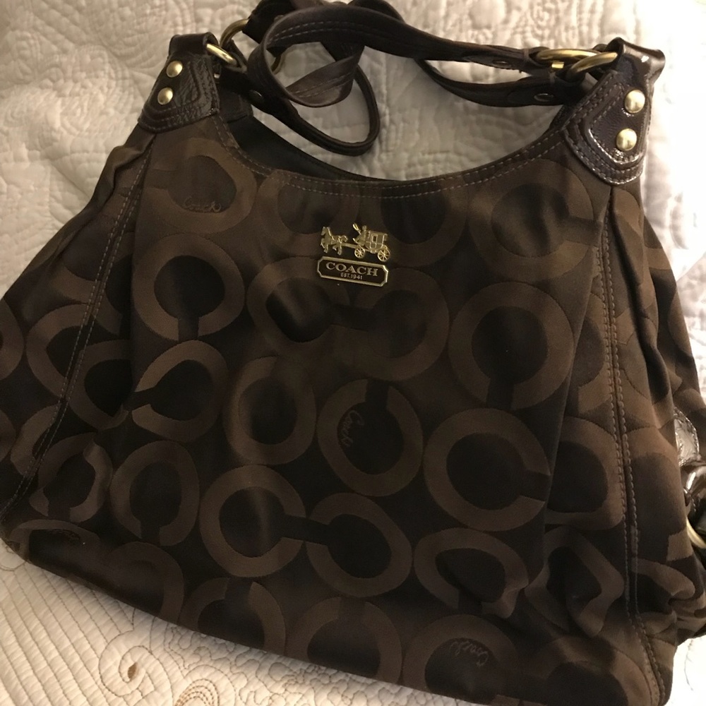 Original Brown Coach purse.